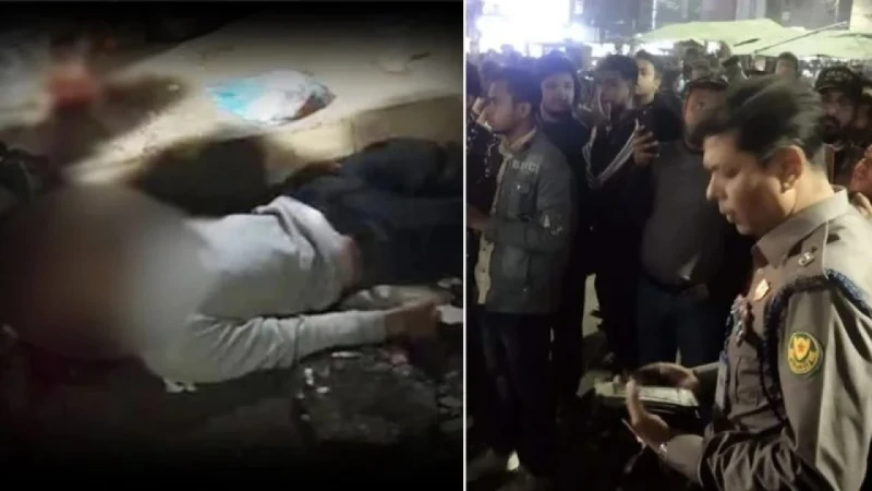 মগবাজারে ফ্লাইওভারের নিচে ককটেল বিস্ফোরণে, নিহত ১